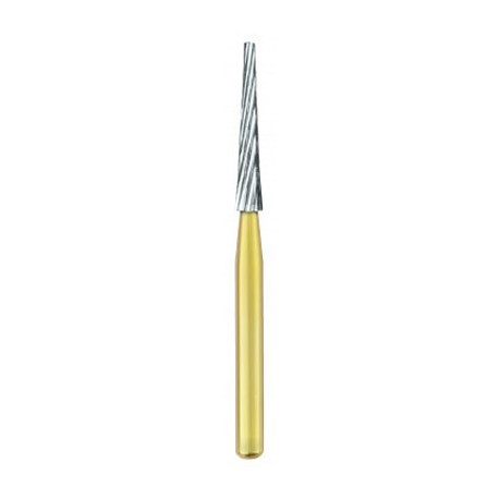 12-Bladed Trimming and Finishing Carbide Burs FLAT END TAPER