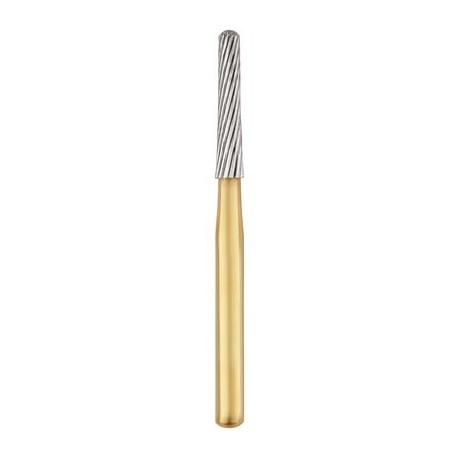 20-Bladed Trimming and Finishing Carbide Burs ROUND END TAPER