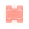 Dentaurum Jewels Ceramic Brackets 5-5 Upper Only - Grenadine (red)