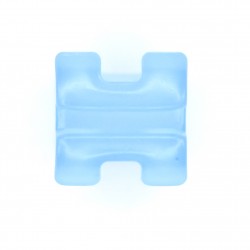 Dentaurum Jewels Ceramic Brackets 5-5 Upper Only - Aquamarine (light blue)