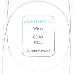 DENTISTREE Ortho SS Round Coaxial (Coax) Wire .0155