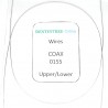 DENTISTREE Ortho SS Round Coaxial (Coax) Wire .0155
