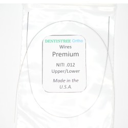 Dentistree ORTHO Premium Superelastic NiTi Round Wires U/L 012