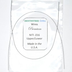 DENTISTREE Ortho Premium Superelastic NiTi Round Wires U/L 016