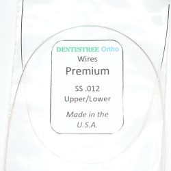 DENTISTREE Ortho Premium High-Tensile SS Round Wires U/L 012