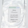 DENTISTREE Ortho Premium High-Tensile SS Rectangular U/L 017 x 025