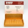 SS White Finishing Kit with Autoclavable Bur Block
