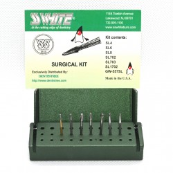 SS White Surgical Kit with Autoclavable Bur Block
