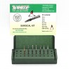 SS White Surgical Kit with Autoclavable Bur Block