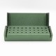 The DENTISTREE Autoclavable Bur Block - Green