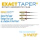SS White ExactTaper H Rotary Endodontic Files