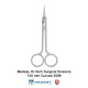 Medesy Hi-Tech Surgical Scissors 130 mm Curved 3588
