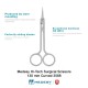Medesy Hi-Tech Surgical Scissors 130 mm Curved 3588