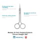 Medesy Hi-Tech Surgical Scissors 130 mm Straight 3587