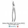 Medesy Blade Beak Tooth Extraction Forceps 2400/51 N.51 for upper roots