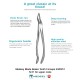 Medesy Blade Beak Tooth Extraction Forceps 2400/51 N.51 for upper roots