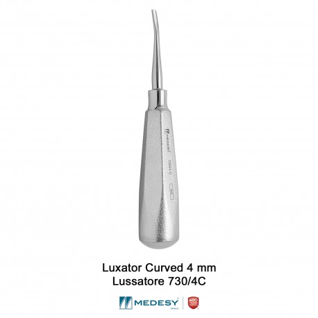 Luxator Curved 4 mm Lussatore 730/4C