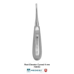 Root Elevator Curved 4 mm 726/5C