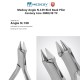 Angle N.139 Bird Beak Plier Century Line 3000/39 TC