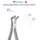 Blade Beak Tooth Extraction Forceps N.79 2400/79 for lower third molars