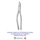 American Pattern No. 69 Extracting Forceps for Upper Roots and Fragments 2650/69 N. 69